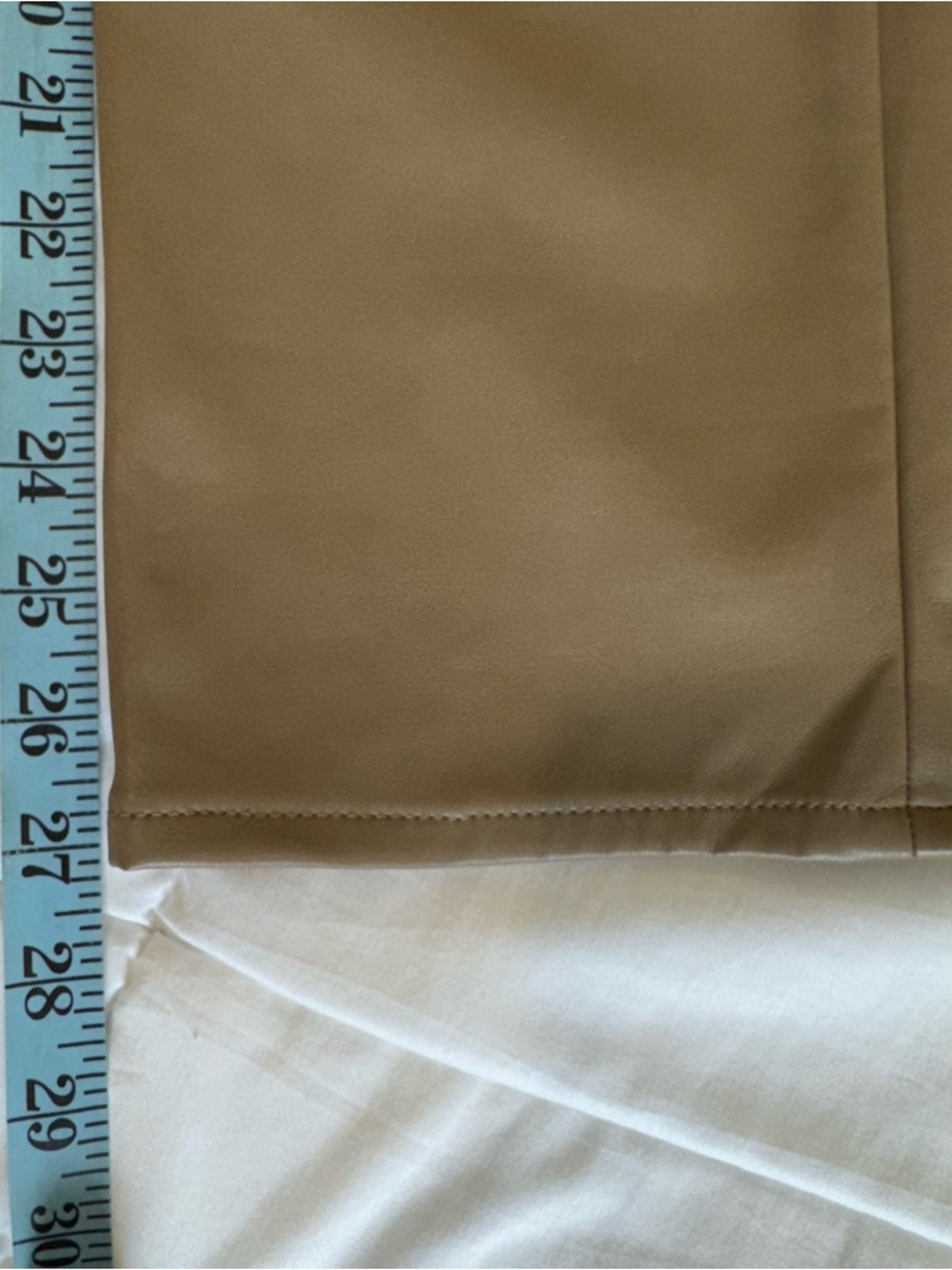 ✨ GAP High-Rise Vegan Leather Slim Pants – Camel | Size 12 ✨ - Picture 9 of 11